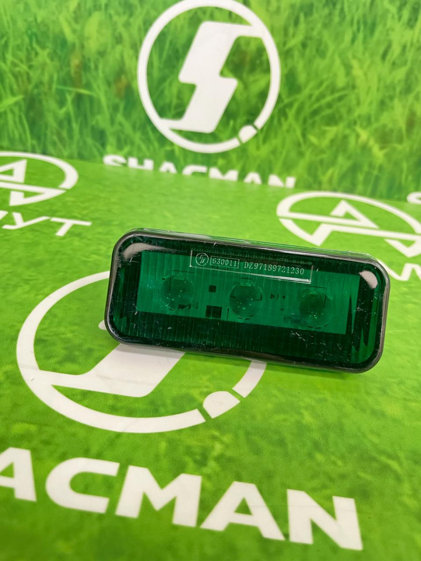 Фонарь на козырек X3000, центральный (зелёный) DZ97189721230(м) Фонарь на козырек X3000, центральный (зелёный) DZ97189721230(м)